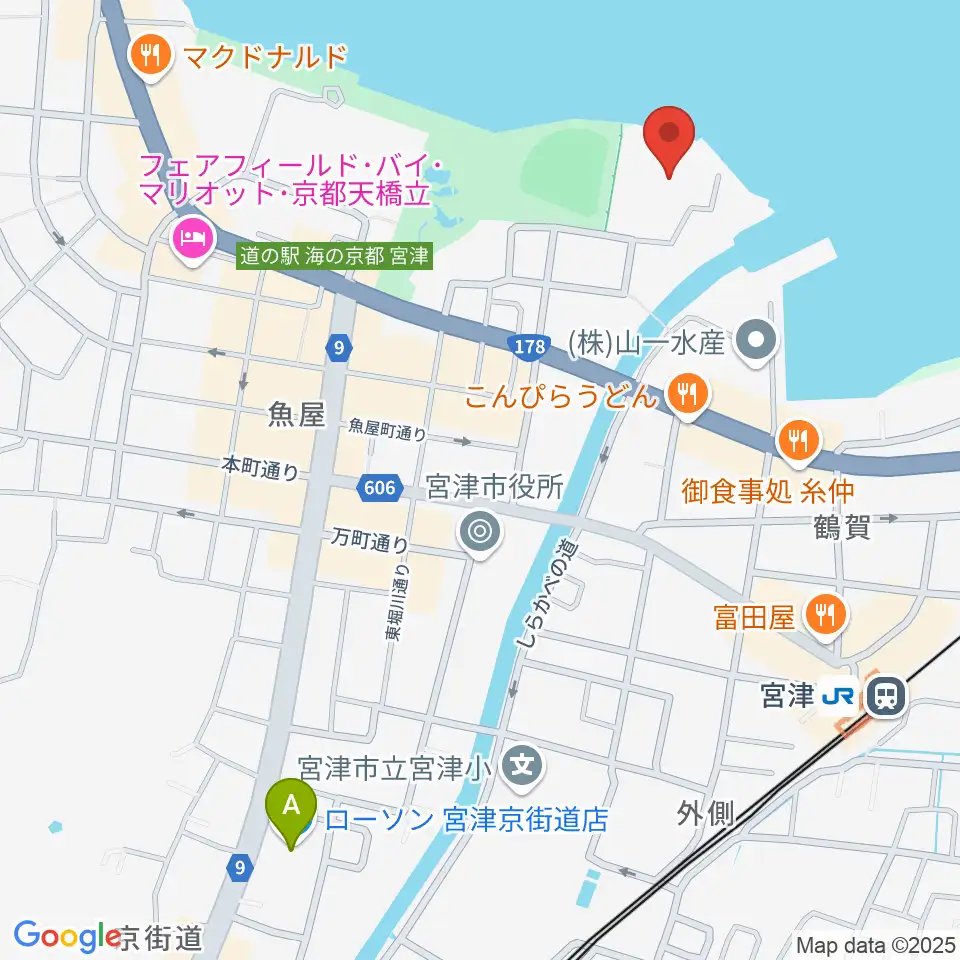 みやづ歴史の館周辺のコンビニエンスストア一覧地図
