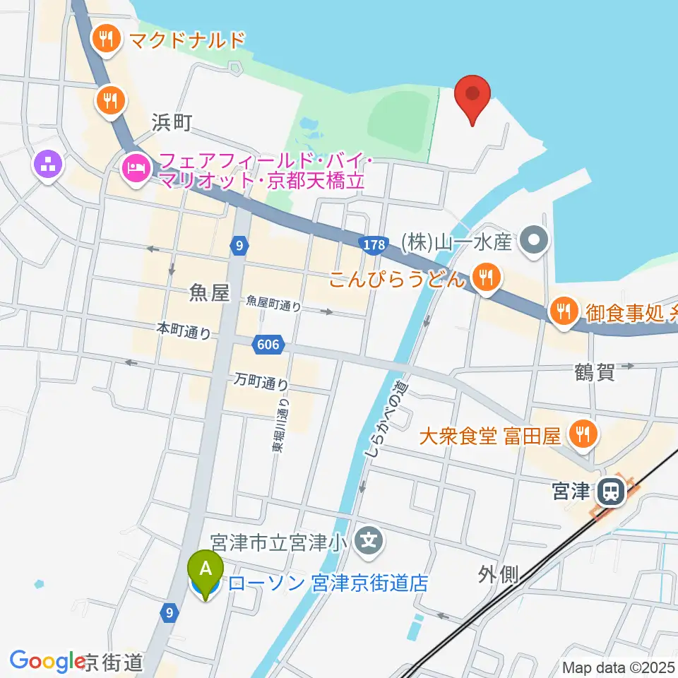 みやづ歴史の館周辺のコンビニエンスストア一覧地図