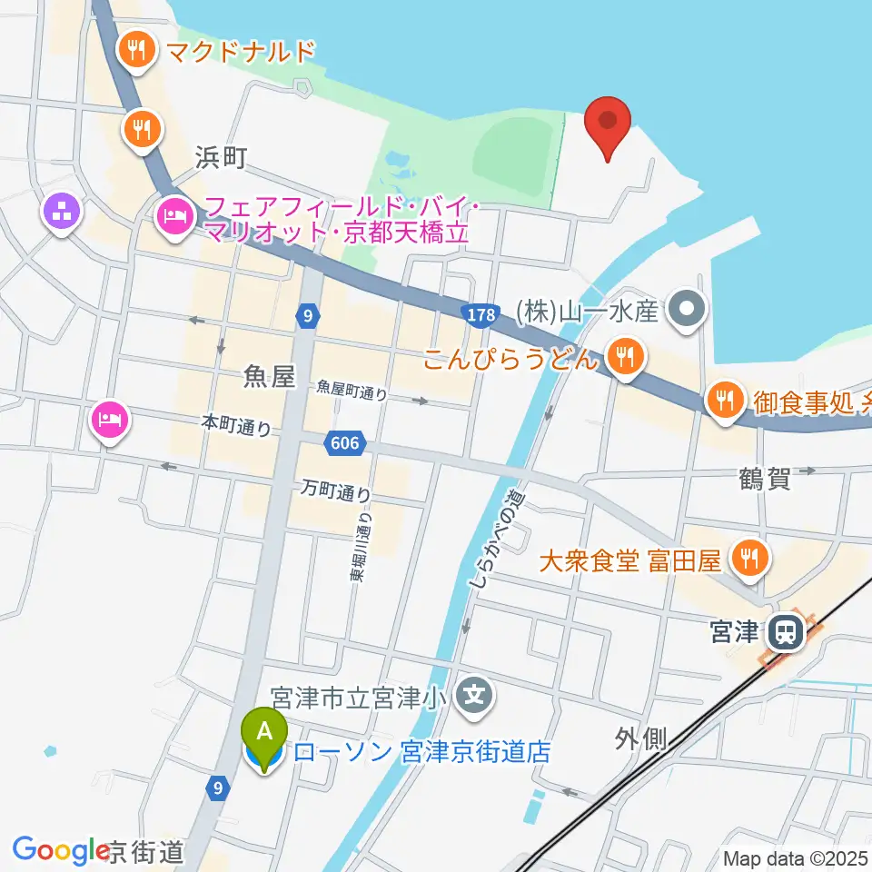 みやづ歴史の館周辺のコンビニエンスストア一覧地図