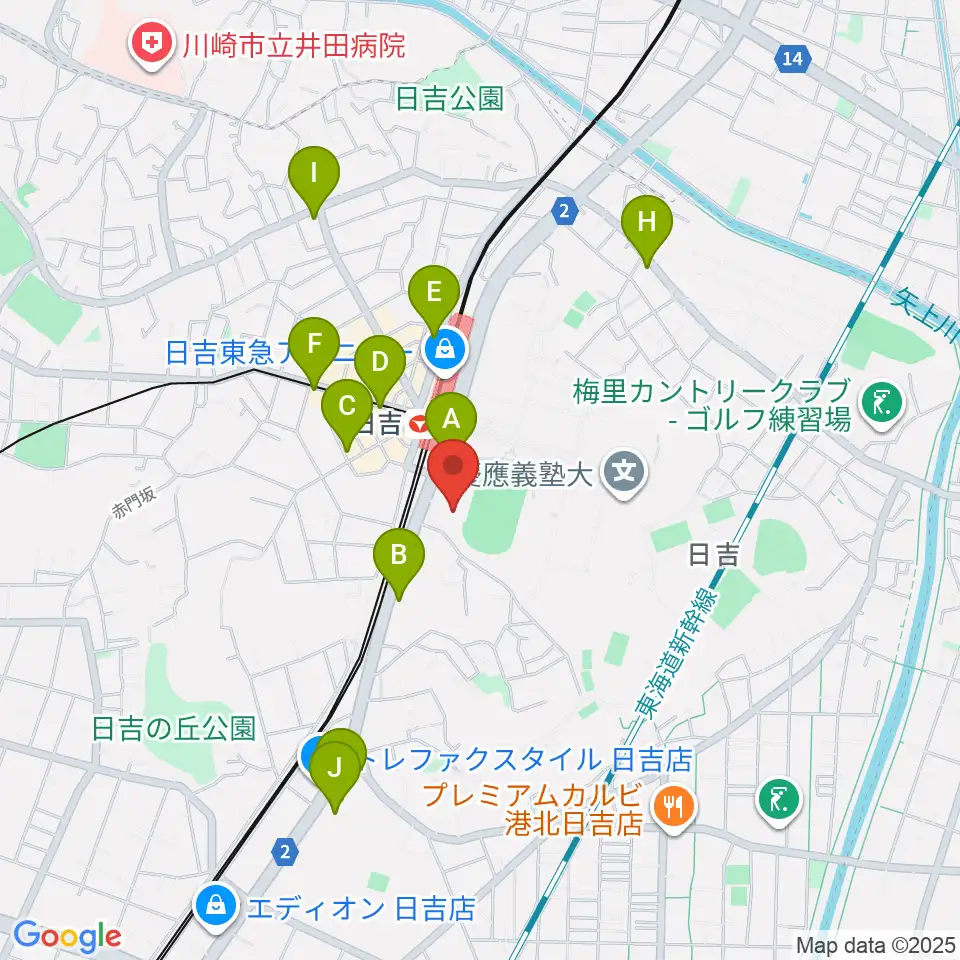 藤原洋記念ホール周辺のコンビニエンスストア一覧地図