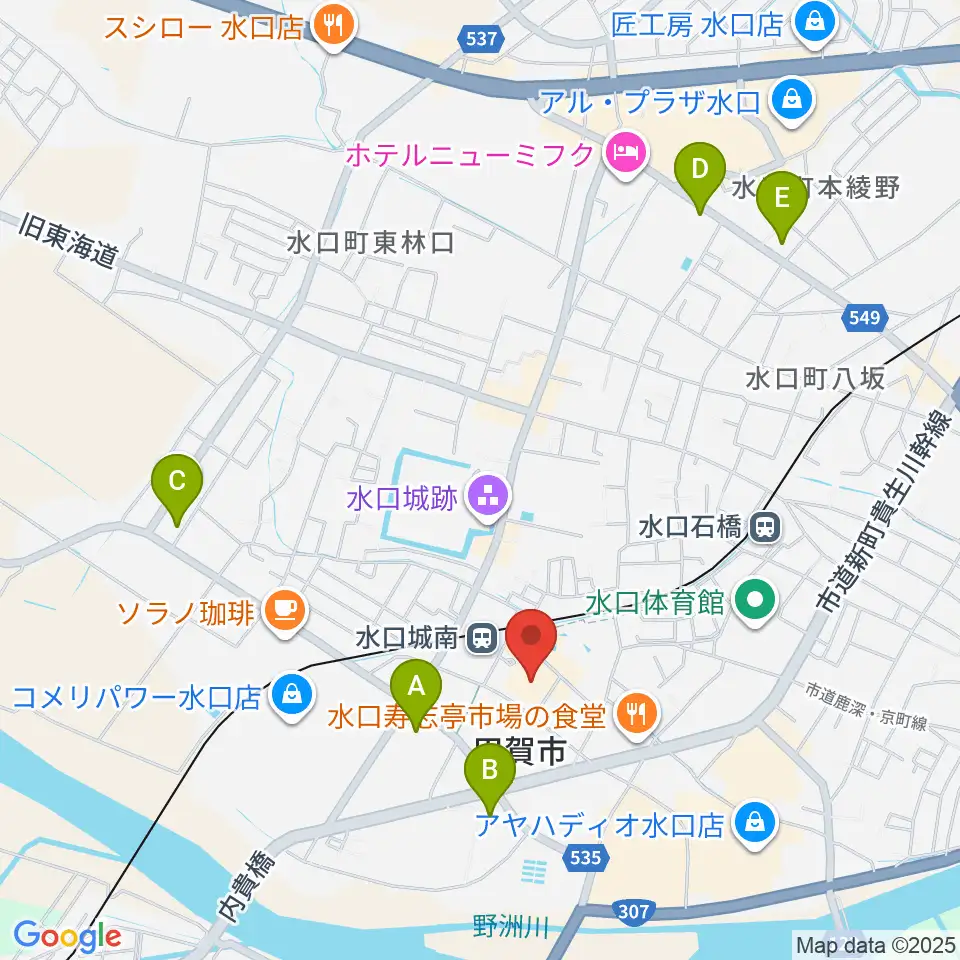 あいこうか市民ホール周辺のコンビニエンスストア一覧地図