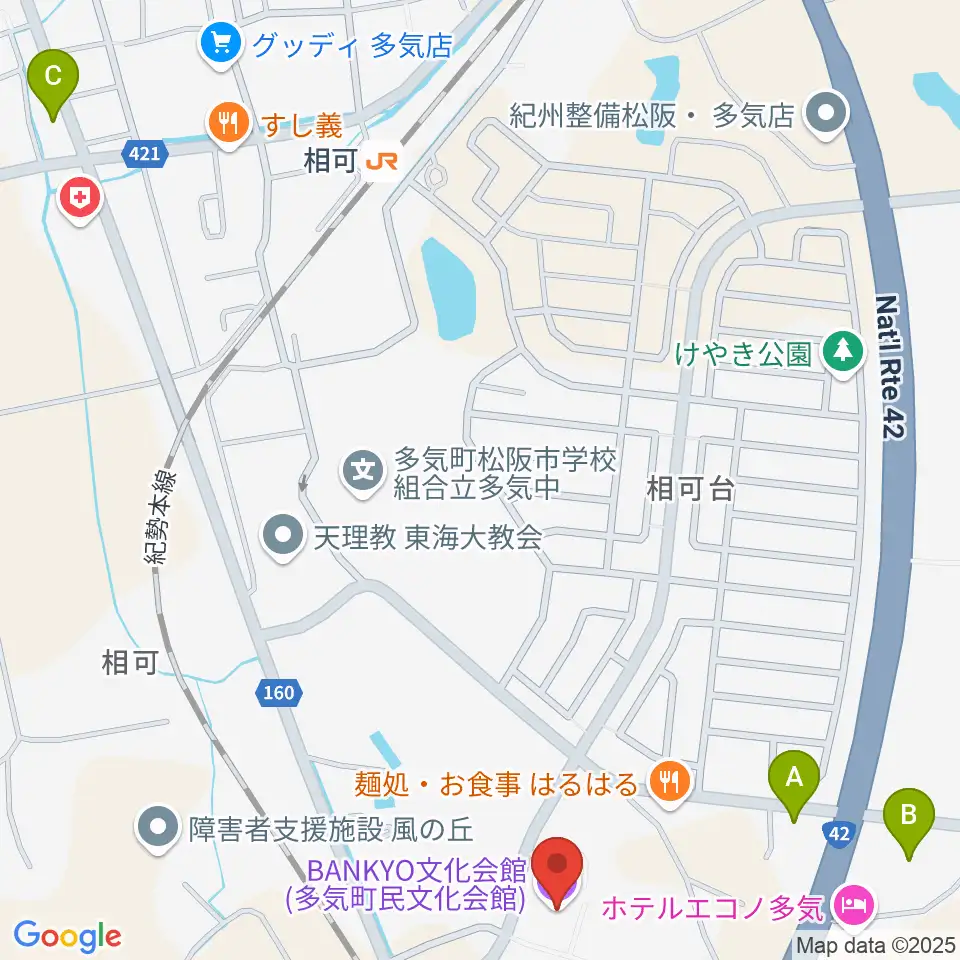 BANKYO文化会館周辺のコンビニエンスストア一覧地図