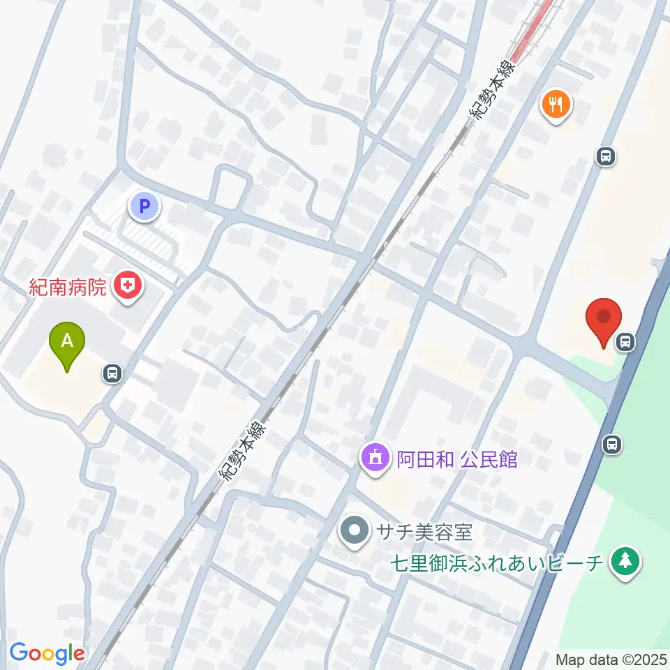 御浜町中央公民館周辺のコンビニエンスストア一覧地図