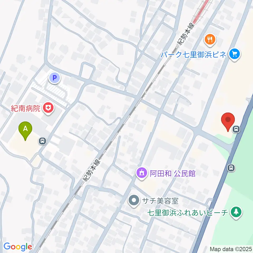 御浜町中央公民館周辺のコンビニエンスストア一覧地図