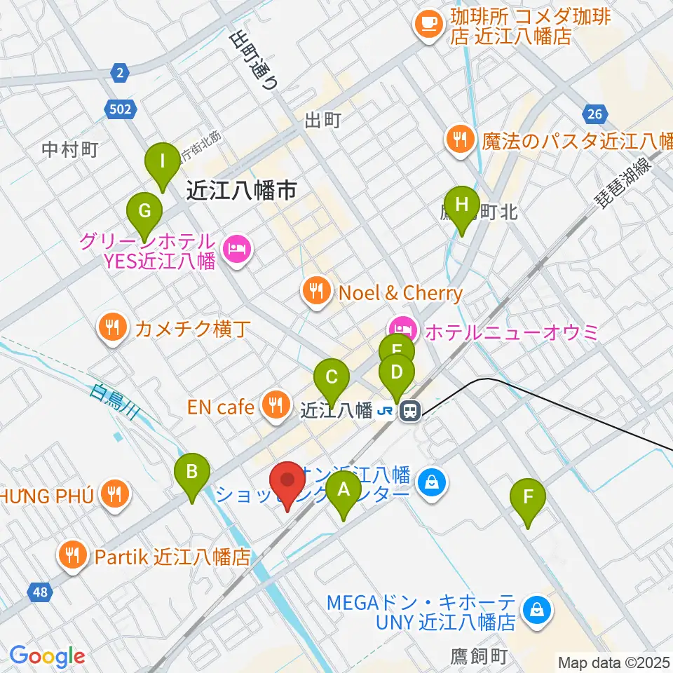 Eleven Guitars イレブンギターズ周辺のコンビニエンスストア一覧地図