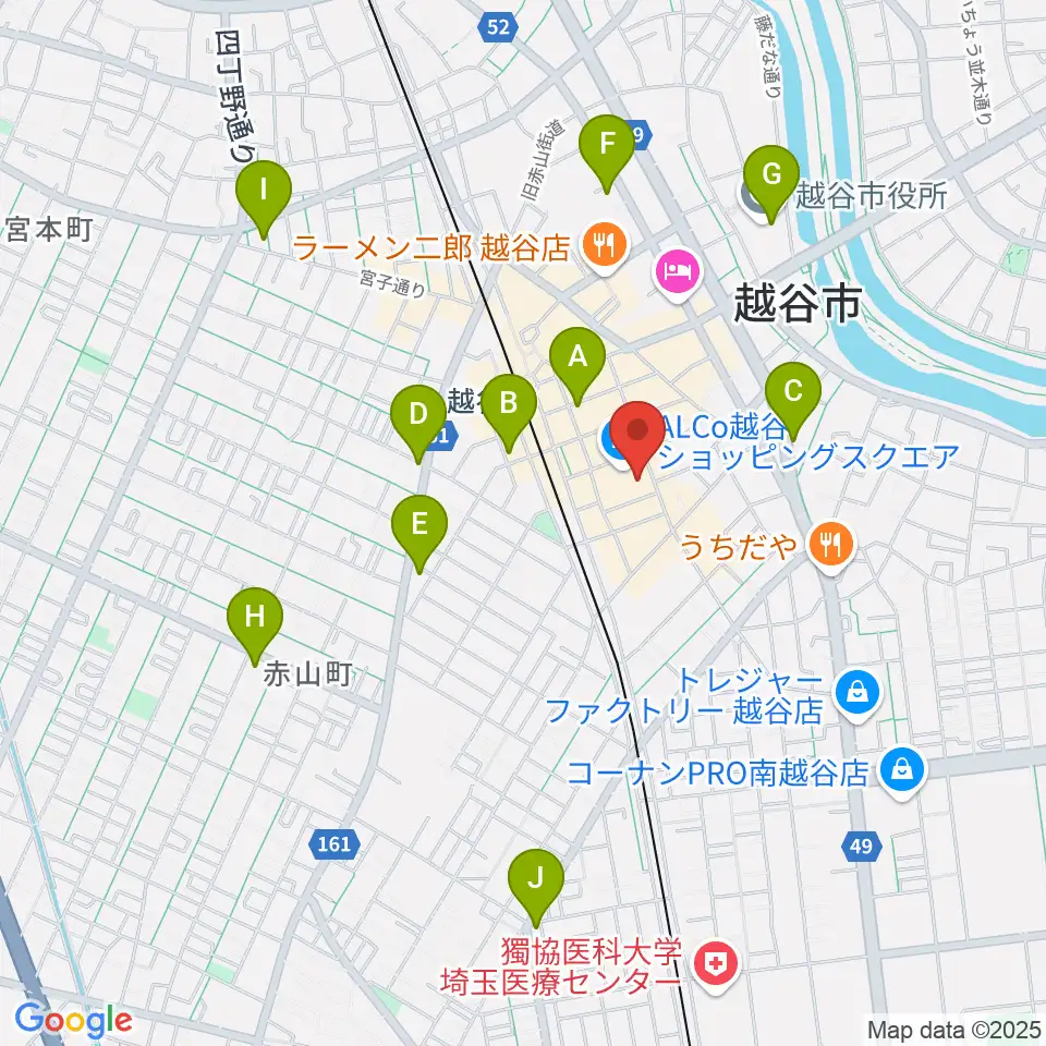 LoCo Music Studio周辺のコンビニエンスストア一覧地図
