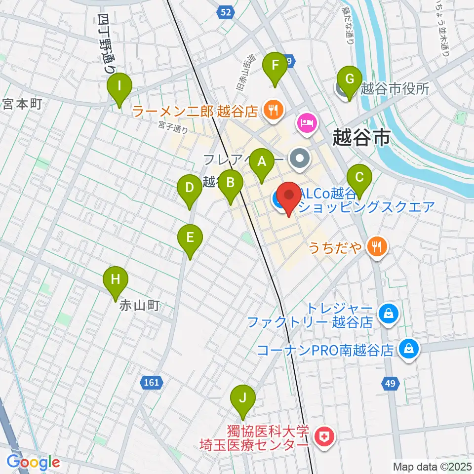 LoCo Music Studio周辺のコンビニエンスストア一覧地図