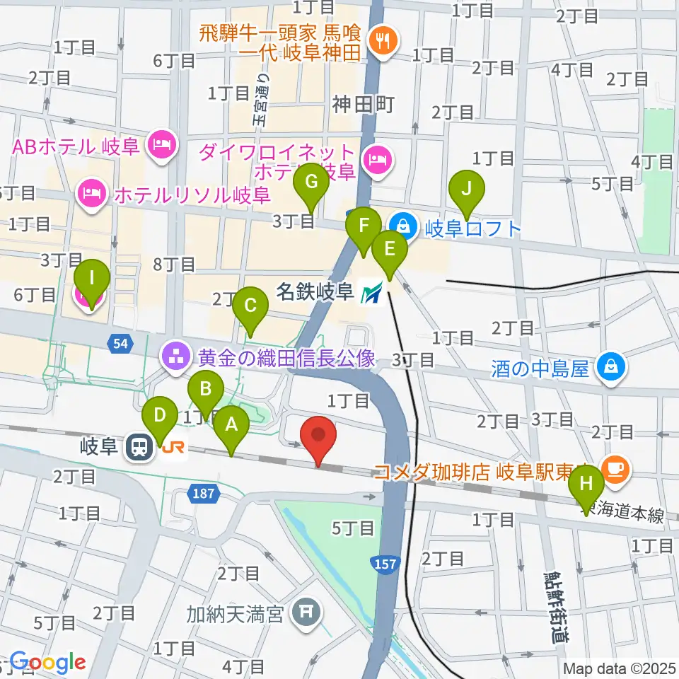 ハートフルスクエアーG周辺のコンビニエンスストア一覧地図