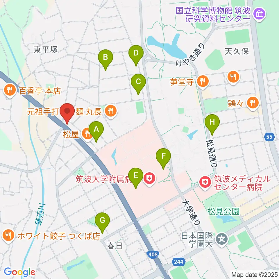 スタジオソングサイクル周辺のコンビニエンスストア一覧地図