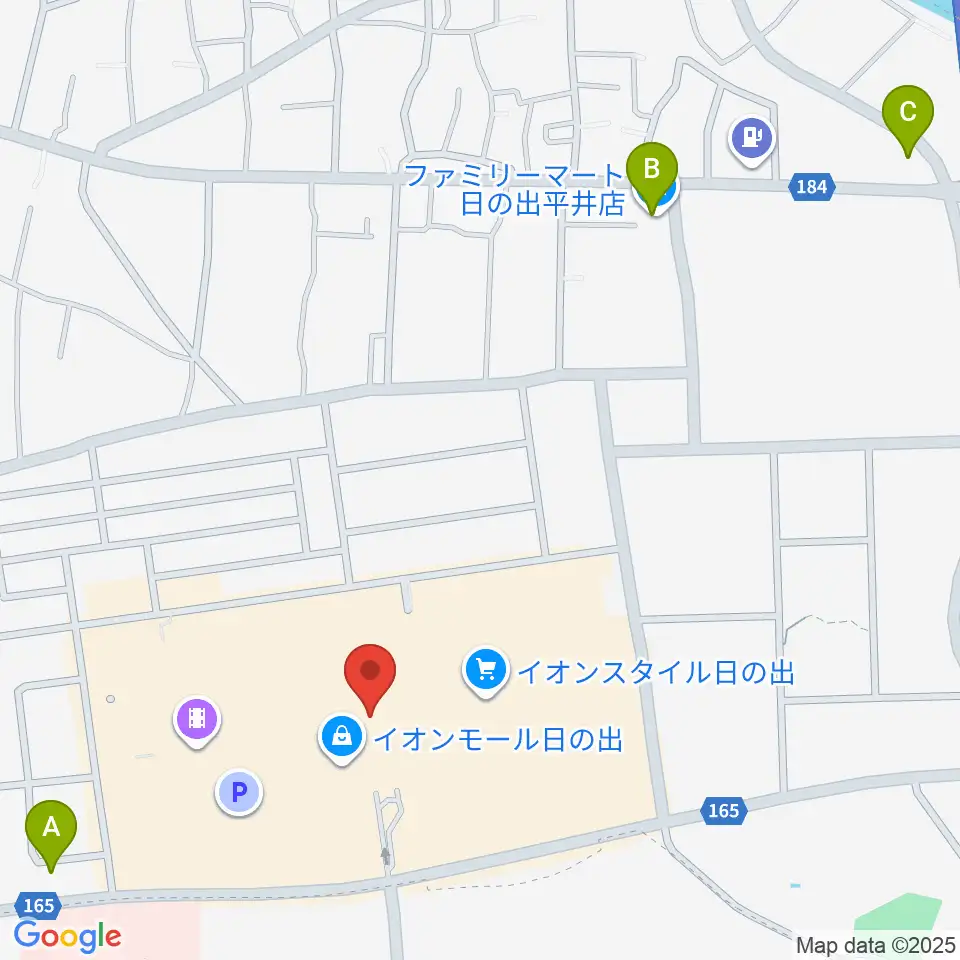 イオンシネマ日の出周辺のコンビニエンスストア一覧地図