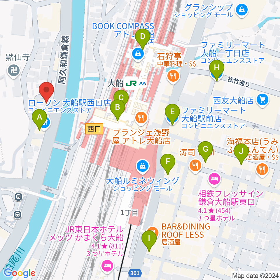 BAR takeya周辺のコンビニエンスストア一覧地図