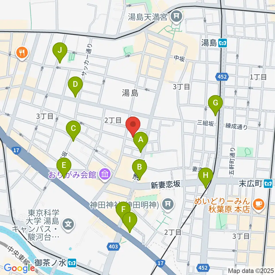 スチュディオ・トリアノン周辺のコンビニエンスストア一覧地図