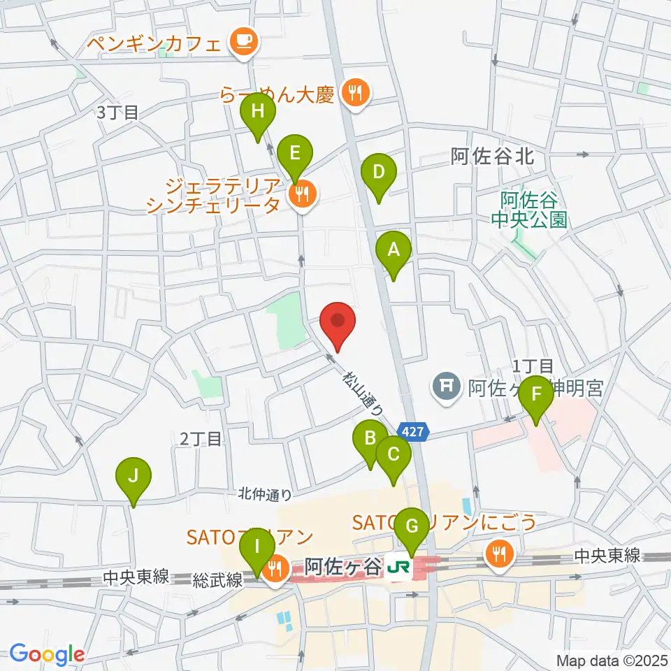 オントエンリズムストア周辺のコンビニエンスストア一覧地図