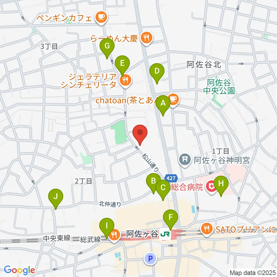 オントエンリズムストア周辺のコンビニエンスストア一覧地図