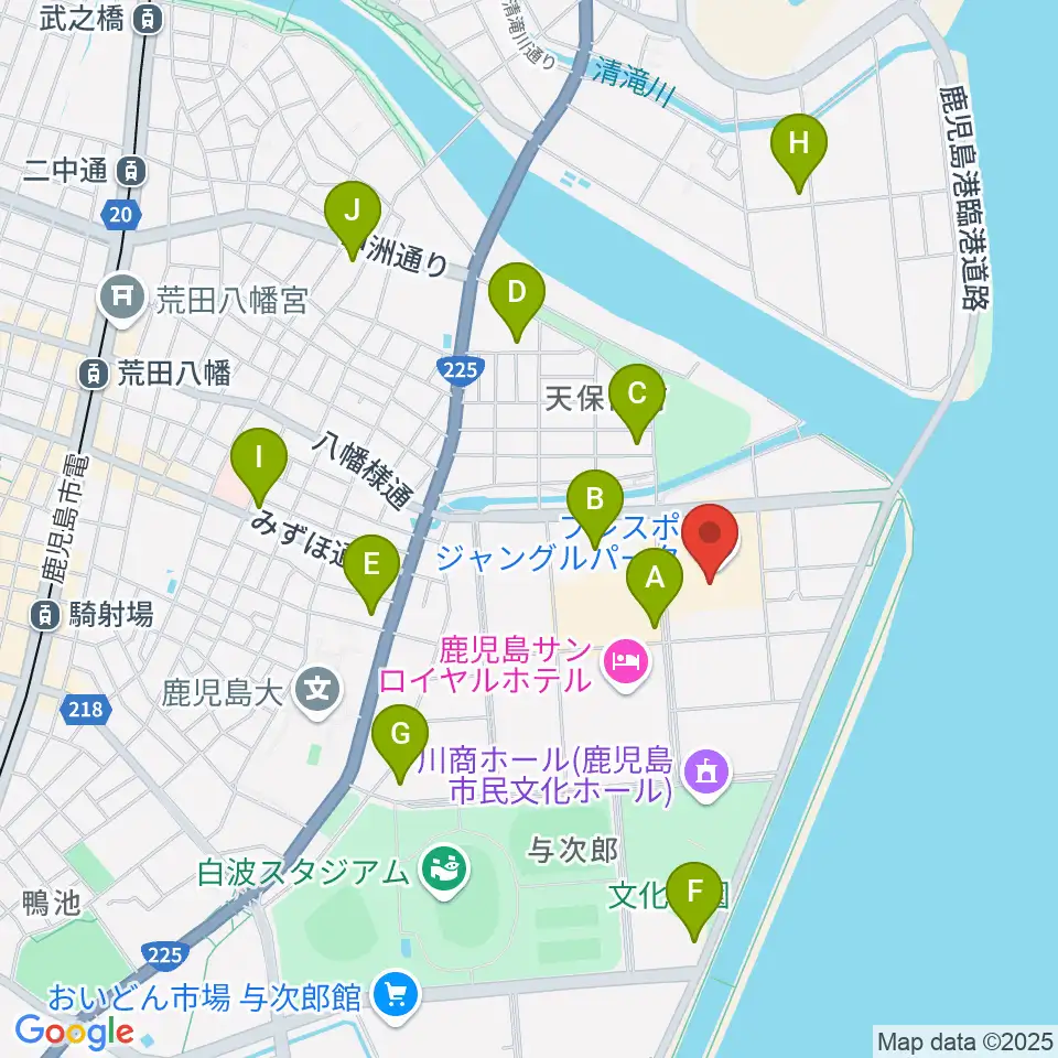 TOHOシネマズ与次郎周辺のコンビニエンスストア一覧地図