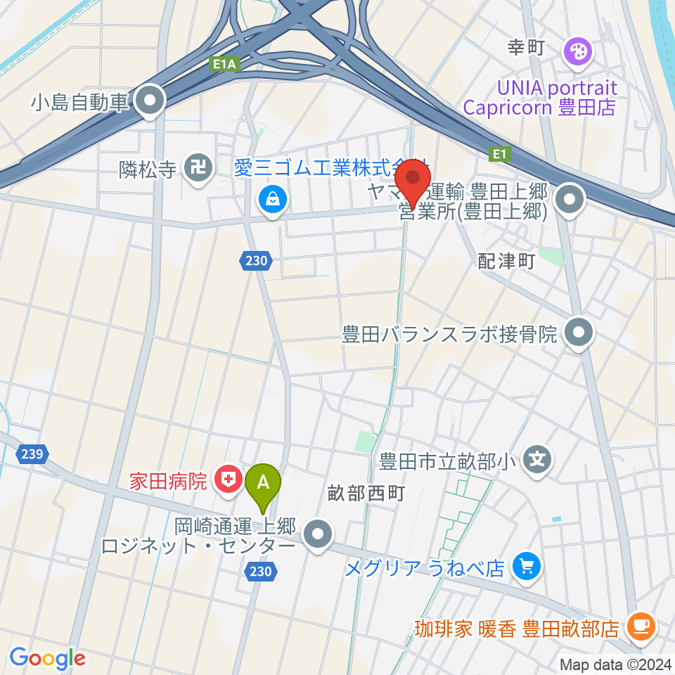 VoxBoxStudio周辺のコンビニエンスストア一覧地図