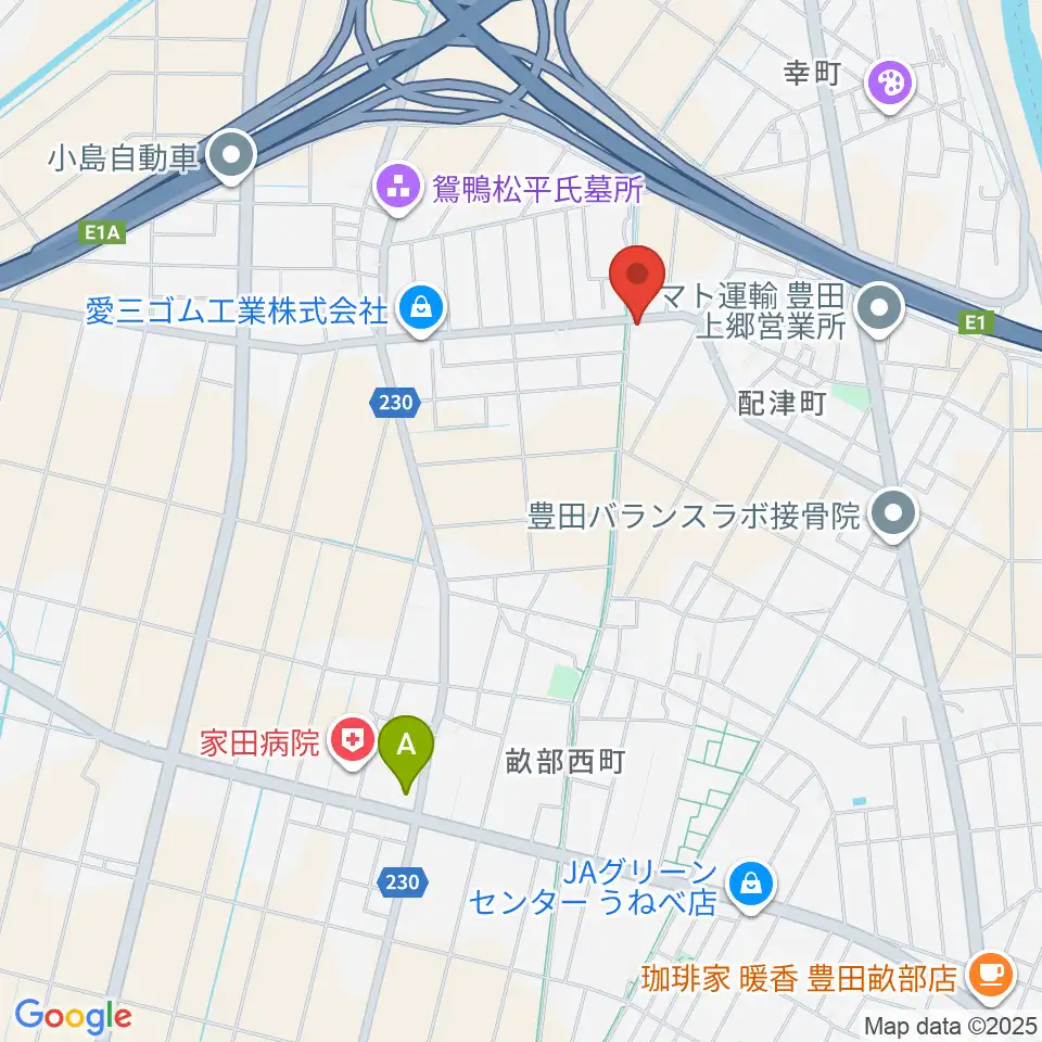 VoxBoxStudio周辺のコンビニエンスストア一覧地図