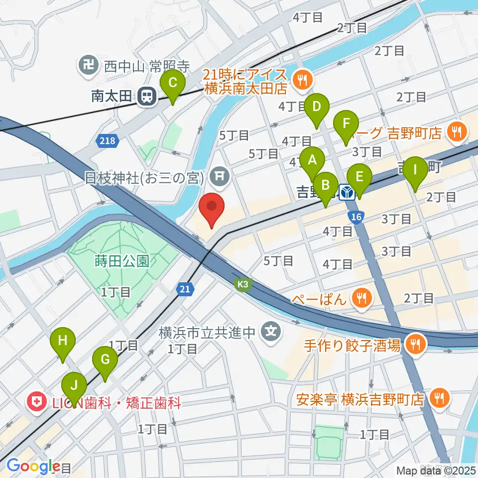 吉野町市民プラザ周辺のコンビニエンスストア一覧地図