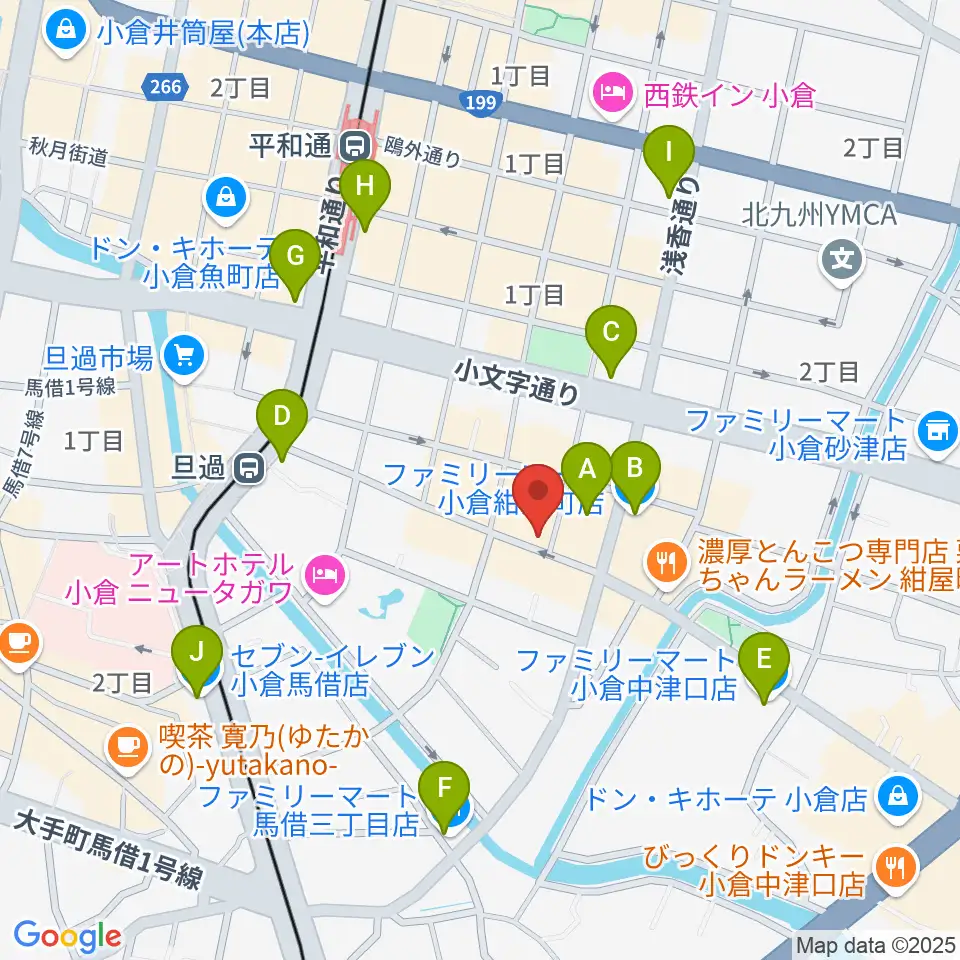 CleveR sound周辺のコンビニエンスストア一覧地図