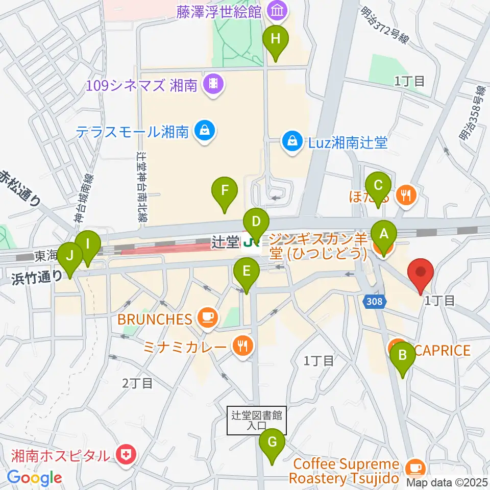 木管楽器修理工房 岡田周辺のコンビニエンスストア一覧地図