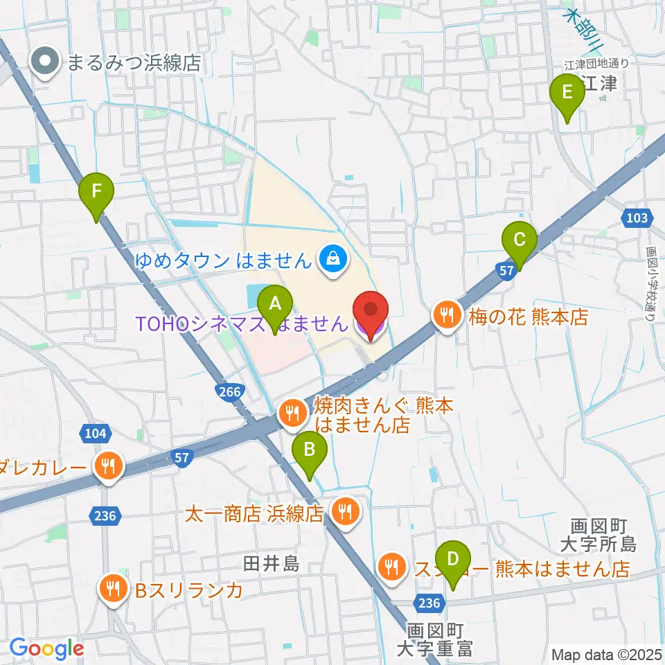 TOHOシネマズはません周辺のコンビニエンスストア一覧地図