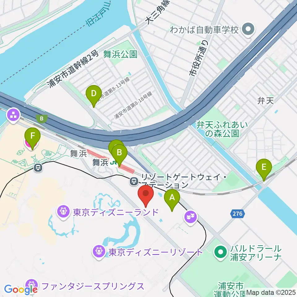 シネマイクスピアリ周辺のコンビニエンスストア一覧地図