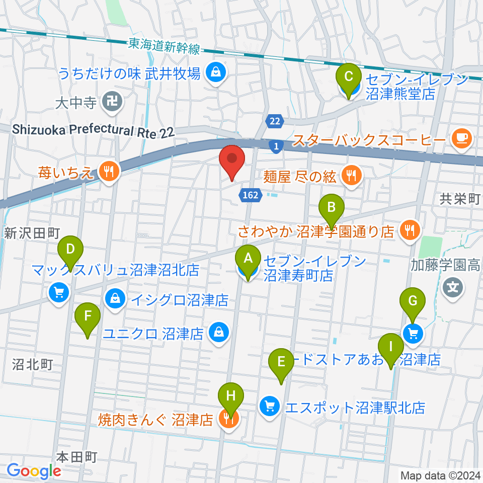 Studio SONICS周辺のコンビニエンスストア一覧地図