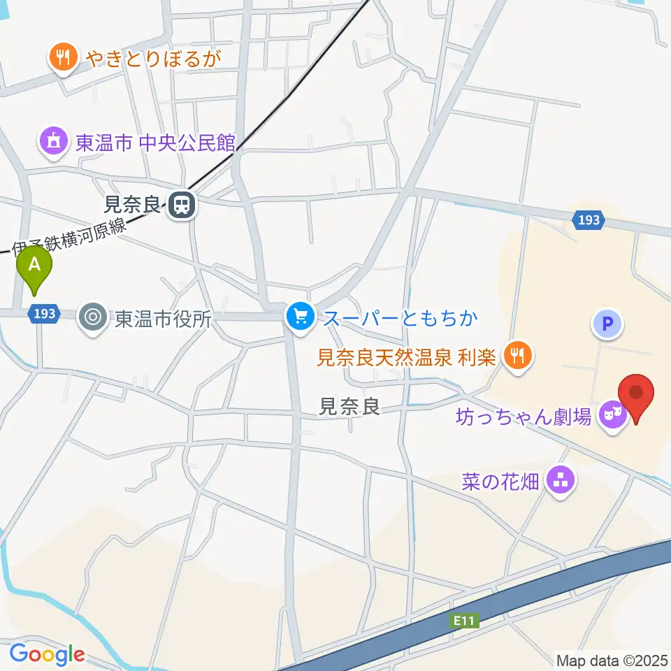 東温アートヴィレッジセンター・シアターNEST周辺のコンビニエンスストア一覧地図