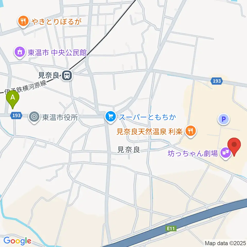 東温アートヴィレッジセンター・シアターNEST周辺のコンビニエンスストア一覧地図