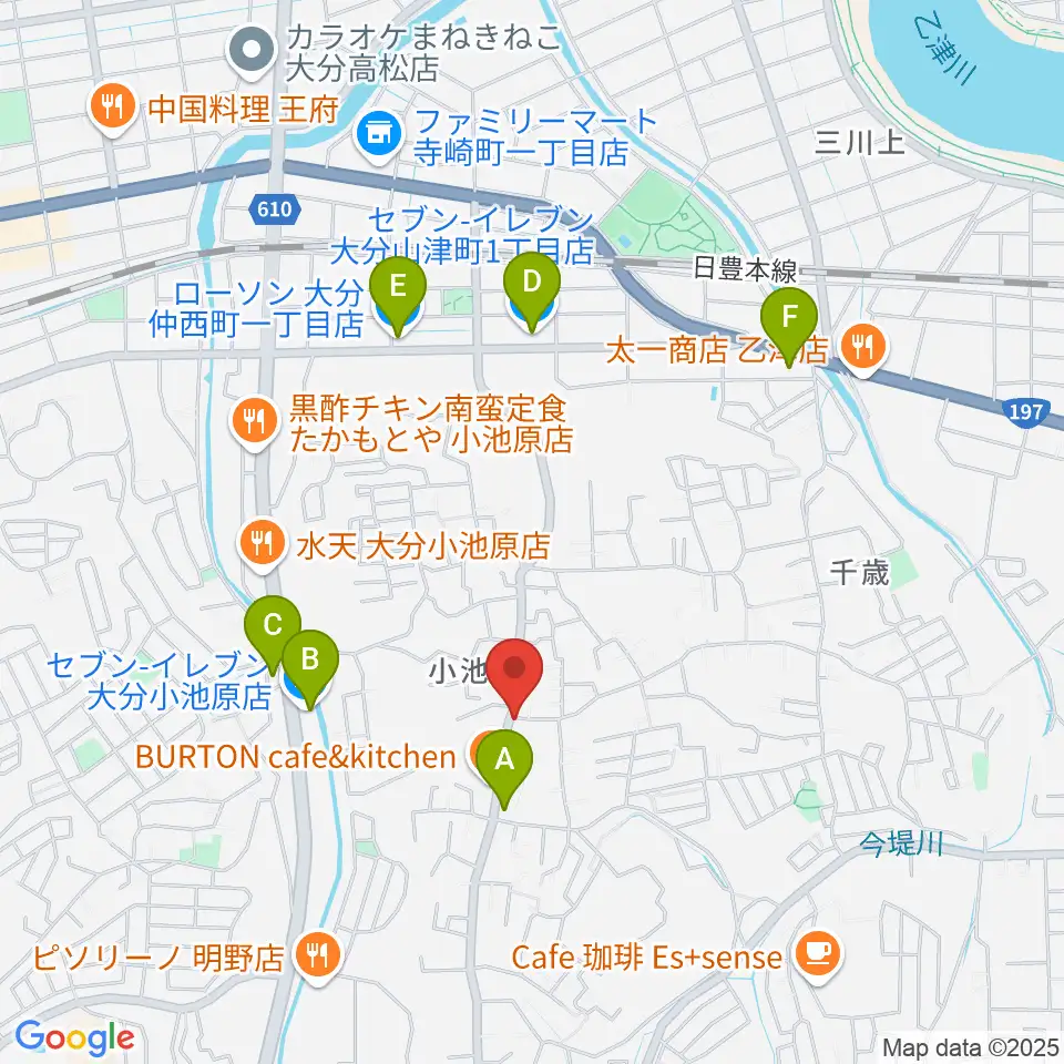 261サヴォイスタジオ周辺のコンビニエンスストア一覧地図