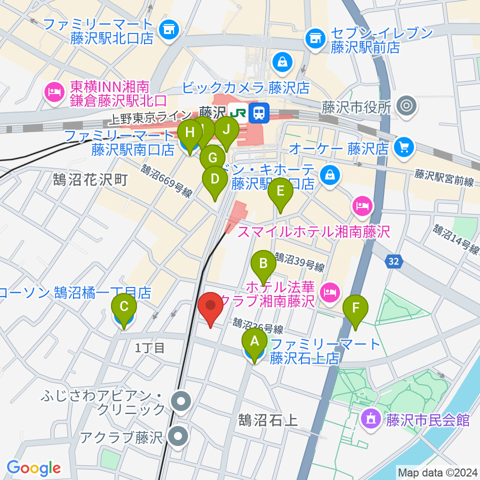 soundmarket周辺のコンビニエンスストア一覧地図