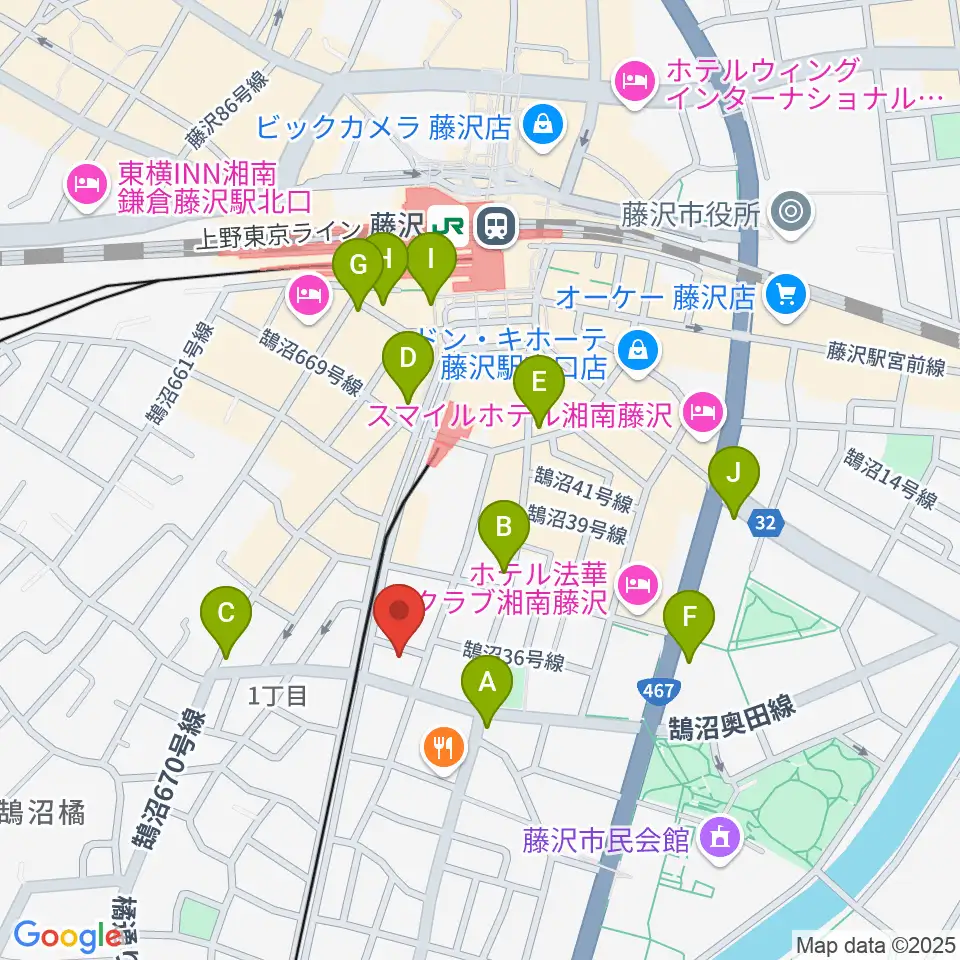 soundmarket周辺のコンビニエンスストア一覧地図