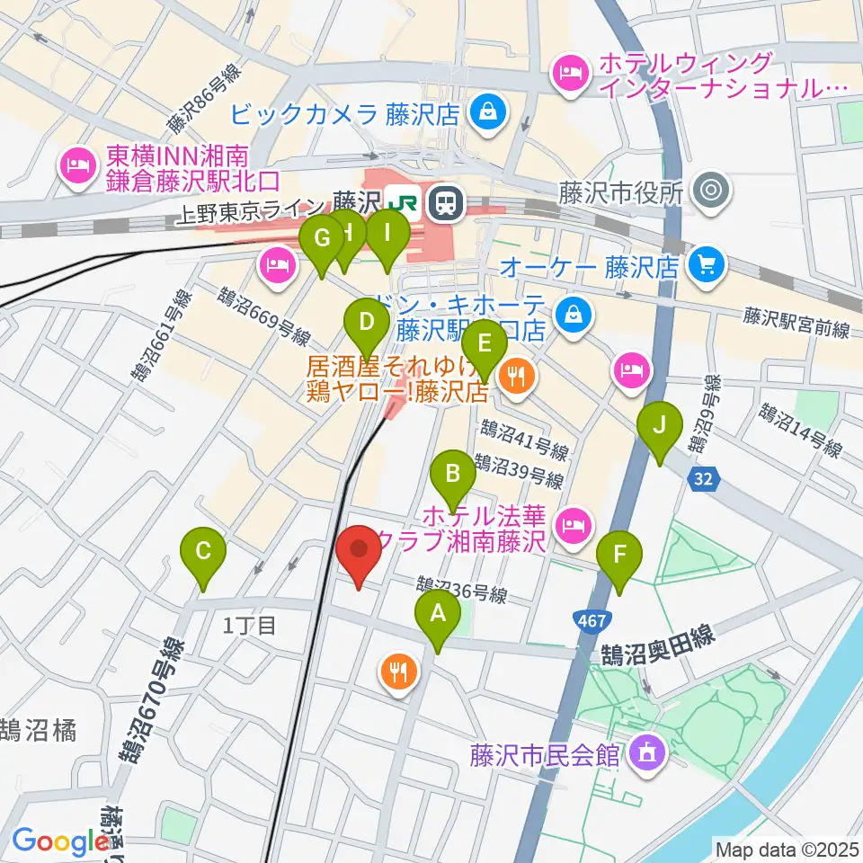 soundmarket周辺のコンビニエンスストア一覧地図