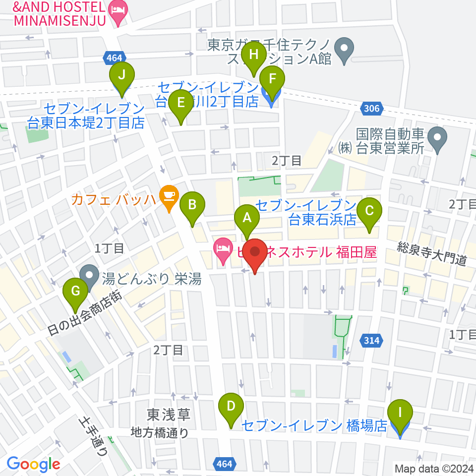 Void Lab周辺のコンビニエンスストア一覧地図