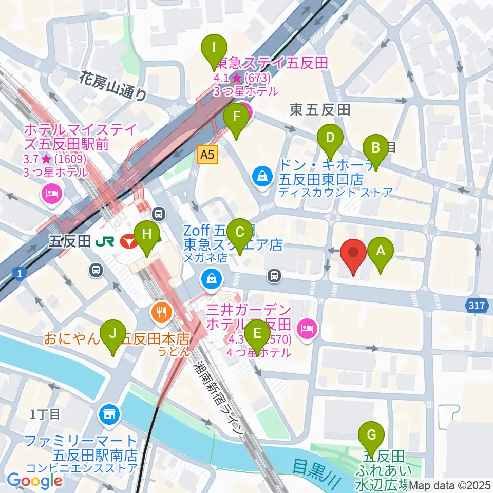 弾き語りbar ピストル周辺のコンビニエンスストア一覧地図