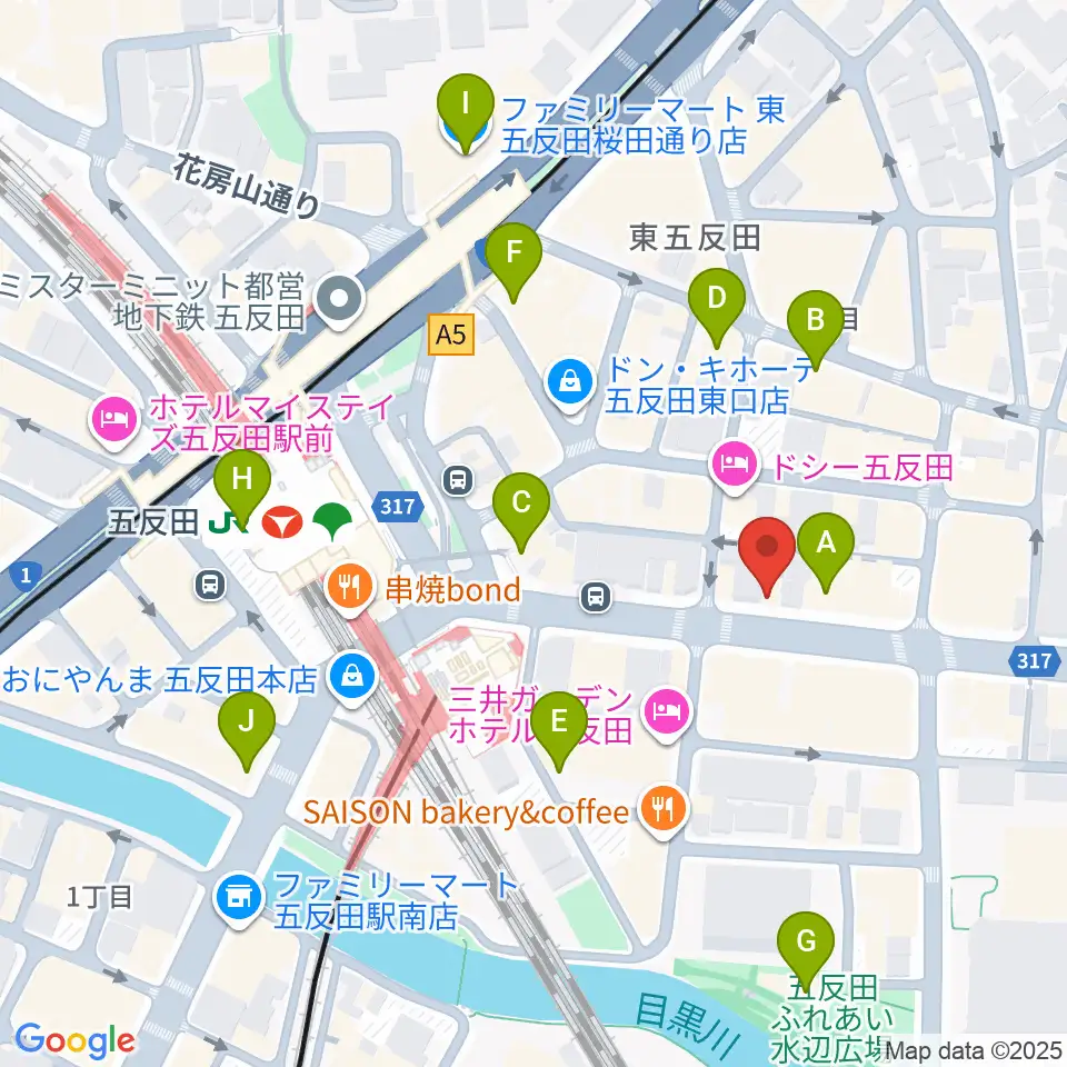 弾き語りbar ピストル周辺のコンビニエンスストア一覧地図