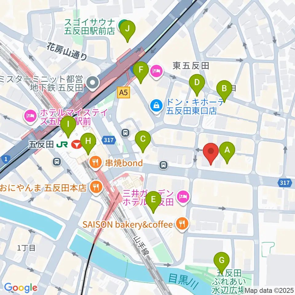 弾き語りbar ピストル周辺のコンビニエンスストア一覧地図