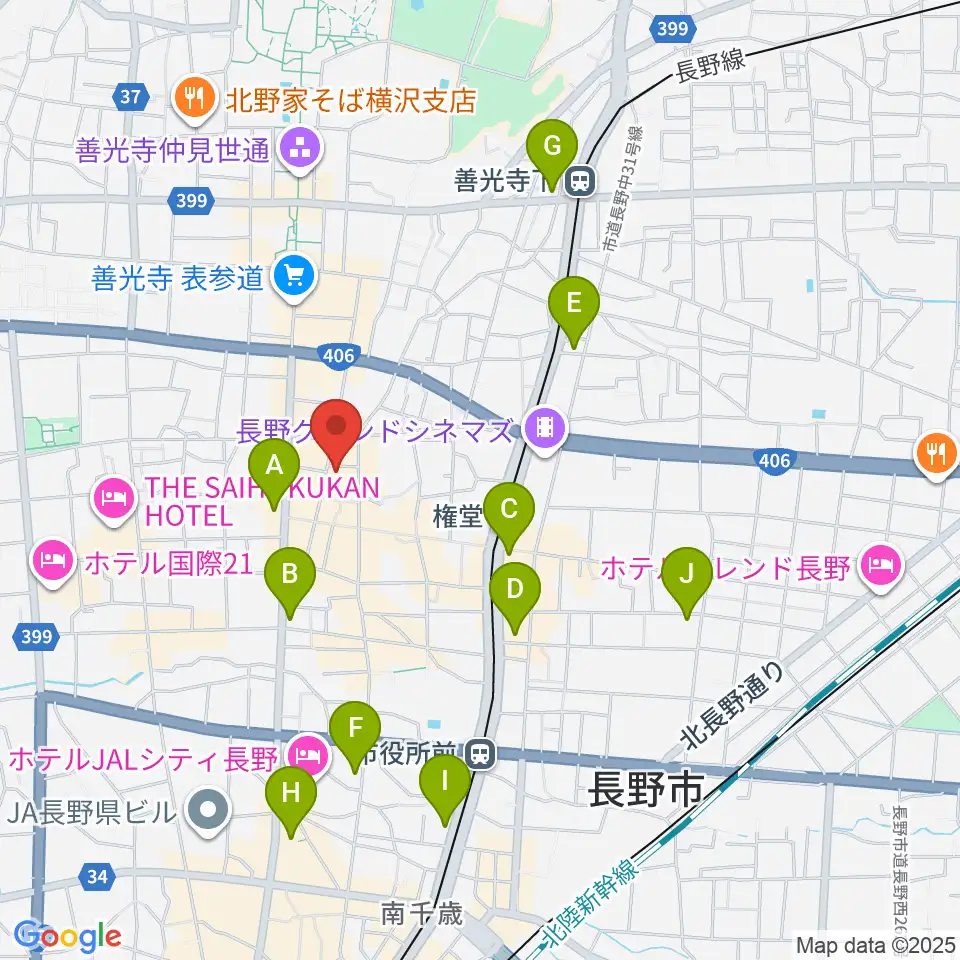 MISSTONES周辺のコンビニエンスストア一覧地図