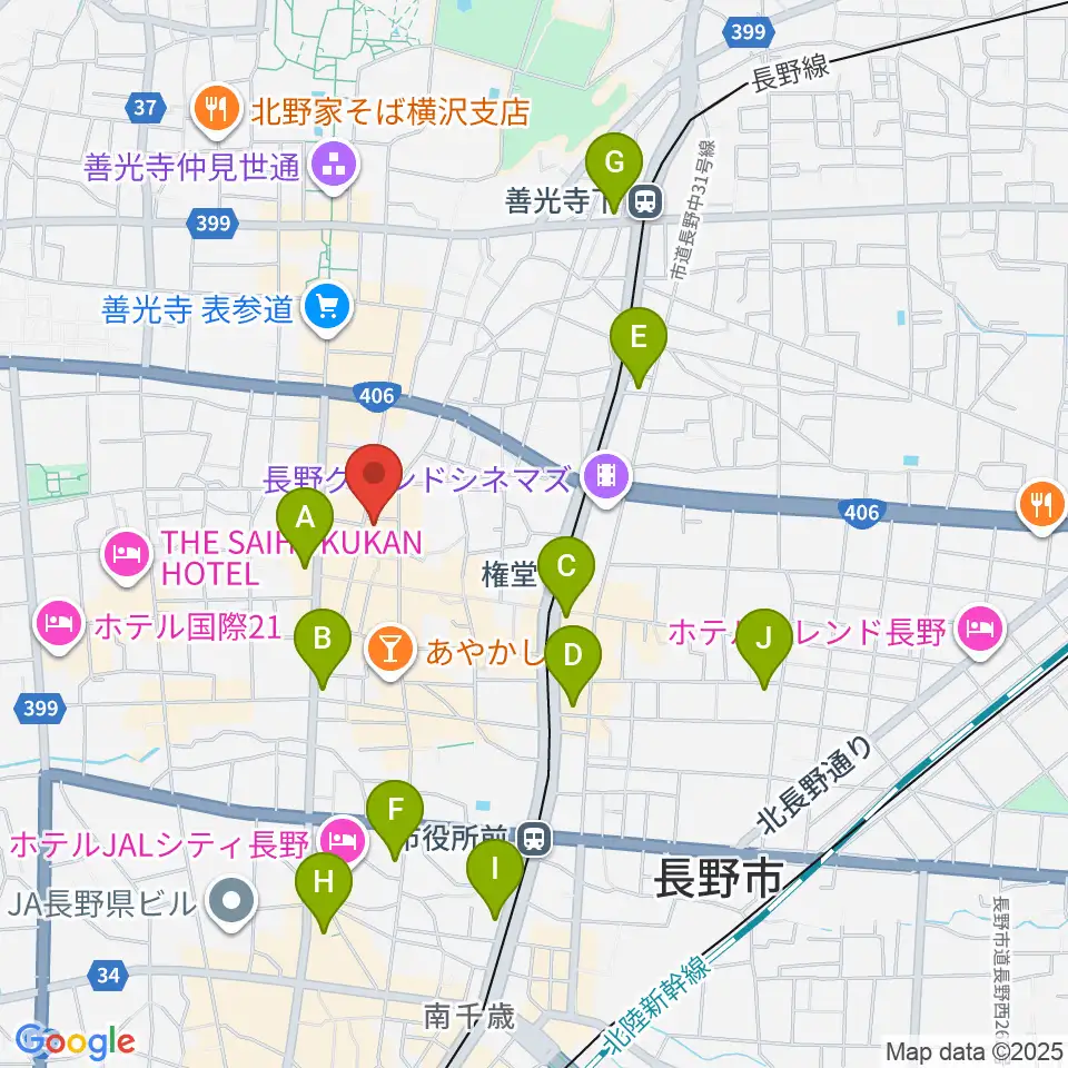 MISSTONES周辺のコンビニエンスストア一覧地図