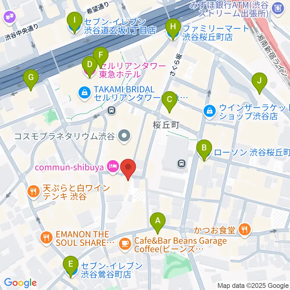 羽田弦ヴァイオリンズ周辺のコンビニエンスストア一覧地図