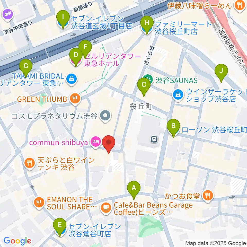 羽田弦ヴァイオリンズ周辺のコンビニエンスストア一覧地図