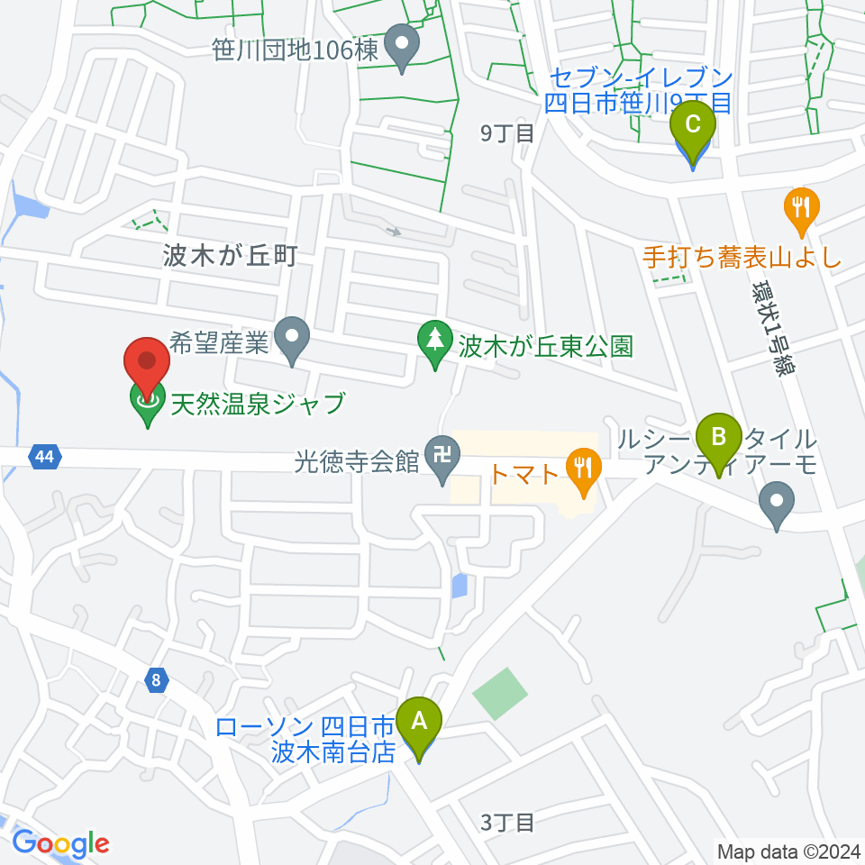 Studio-JAB周辺のコンビニエンスストア一覧地図