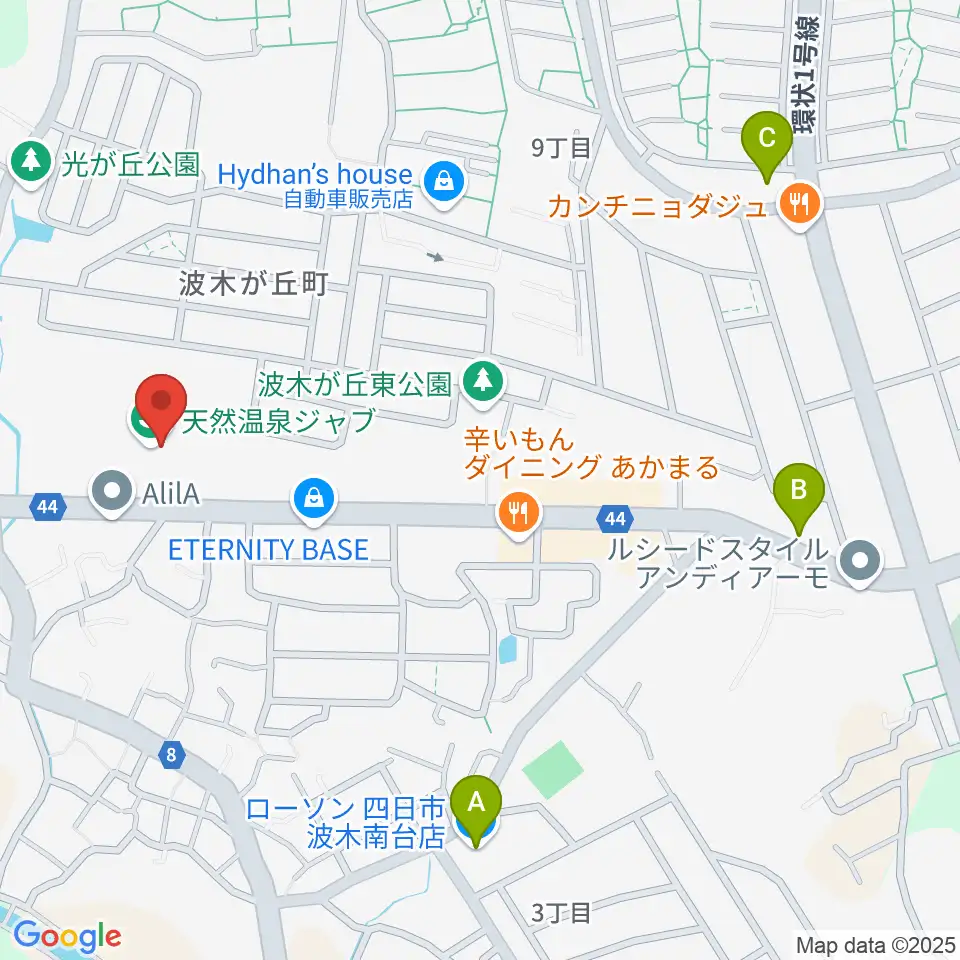 Studio-JAB周辺のコンビニエンスストア一覧地図