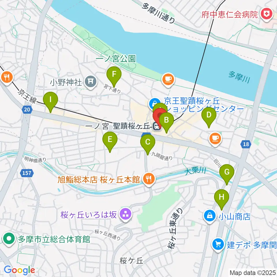 せいせきアウラホール周辺のコンビニエンスストア一覧地図