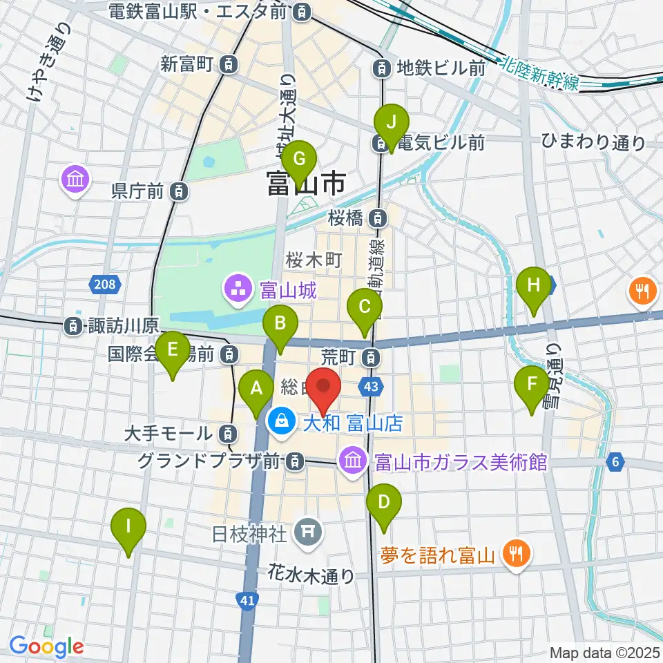 ほとり座周辺のコンビニエンスストア一覧地図