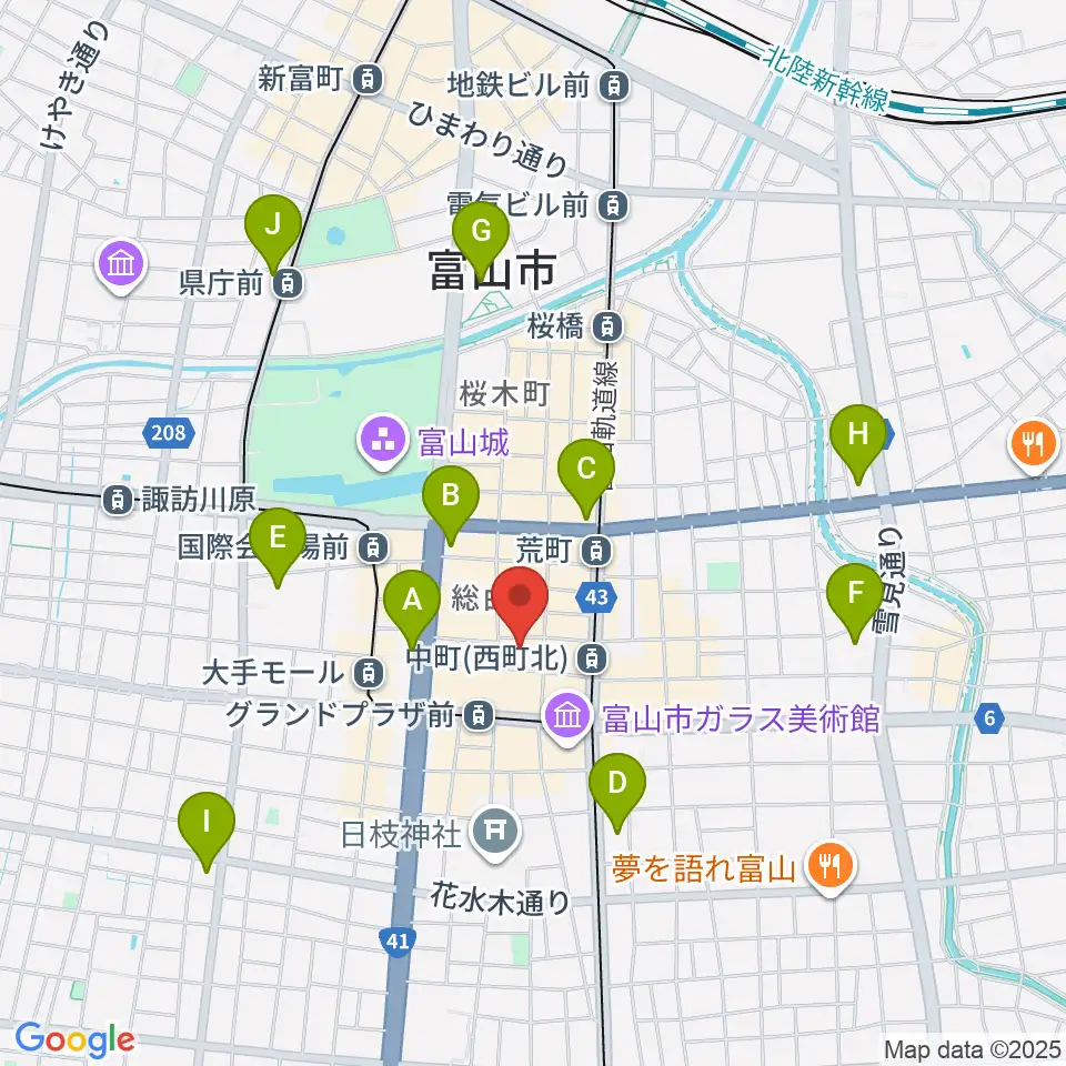 ほとり座周辺のコンビニエンスストア一覧地図