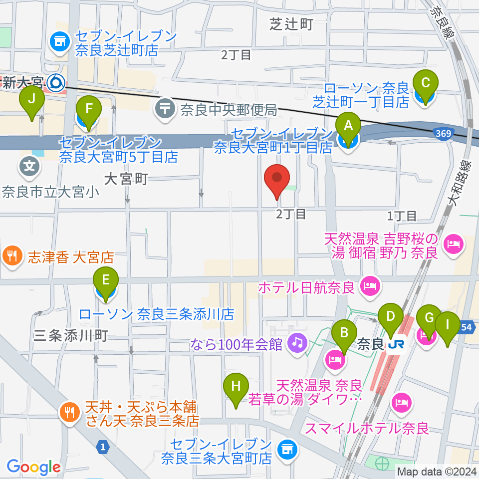 スターヒルスタジオ周辺のコンビニエンスストア一覧地図