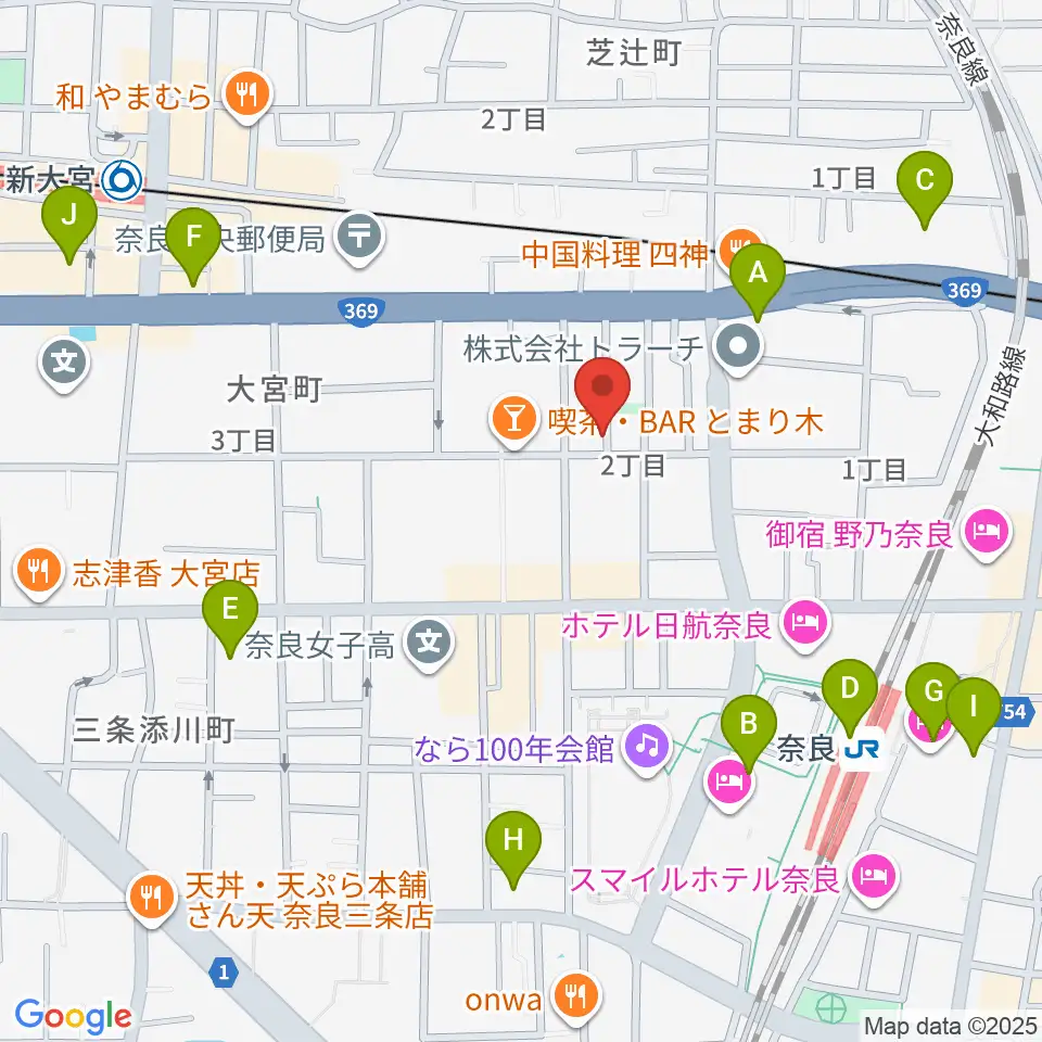 スターヒルスタジオ周辺のコンビニエンスストア一覧地図