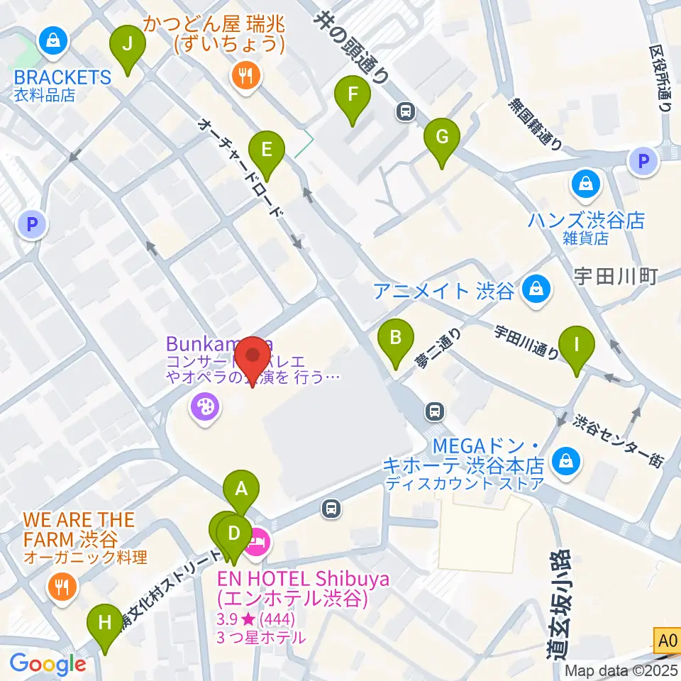 ル・シネマ周辺のコンビニエンスストア一覧地図