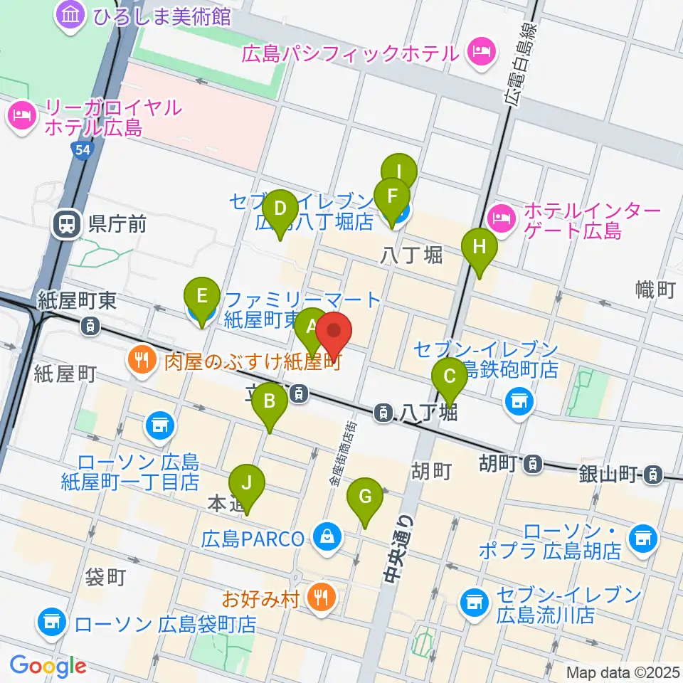 サロンシネマ1・2周辺のコンビニエンスストア一覧地図
